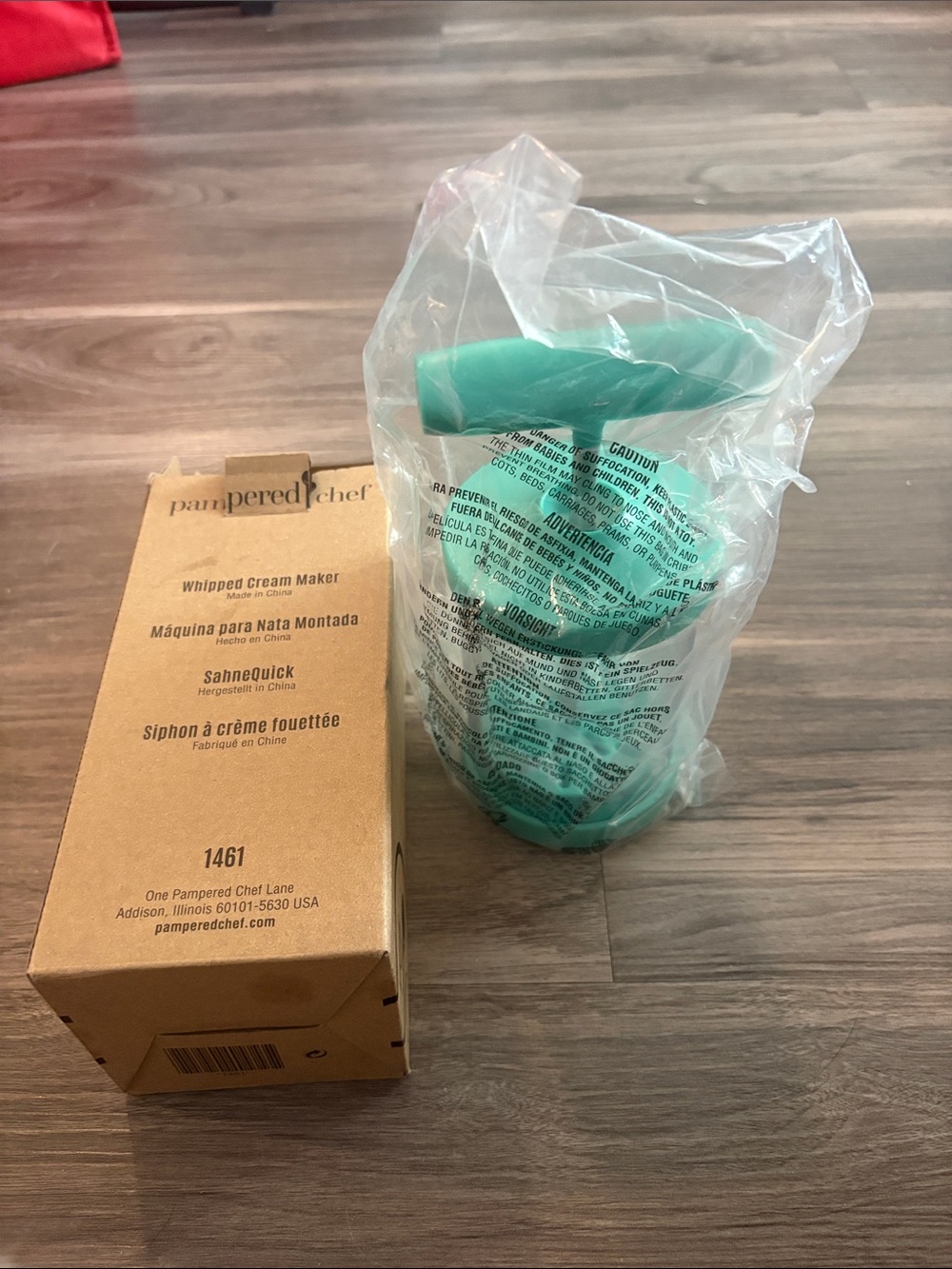 Pampered Chef Whipped Cream Maker 1461